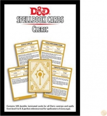 D&D Spellbook Cards - Cleric