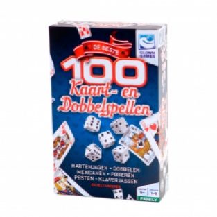 Clown Games 100 kaart- en dobbelspel