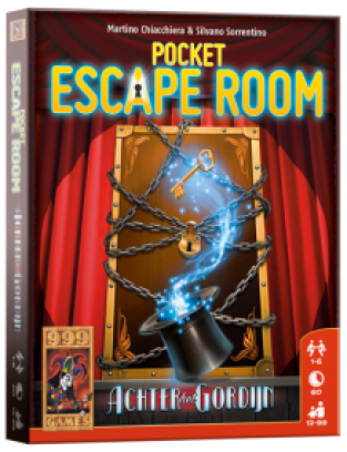 Pocket Escape Room: Achter het Gordijn