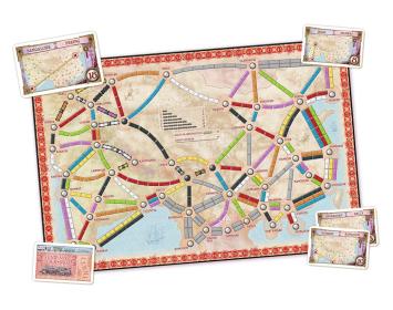 Ticket To Ride Map Collection: Volume 1 - Asia